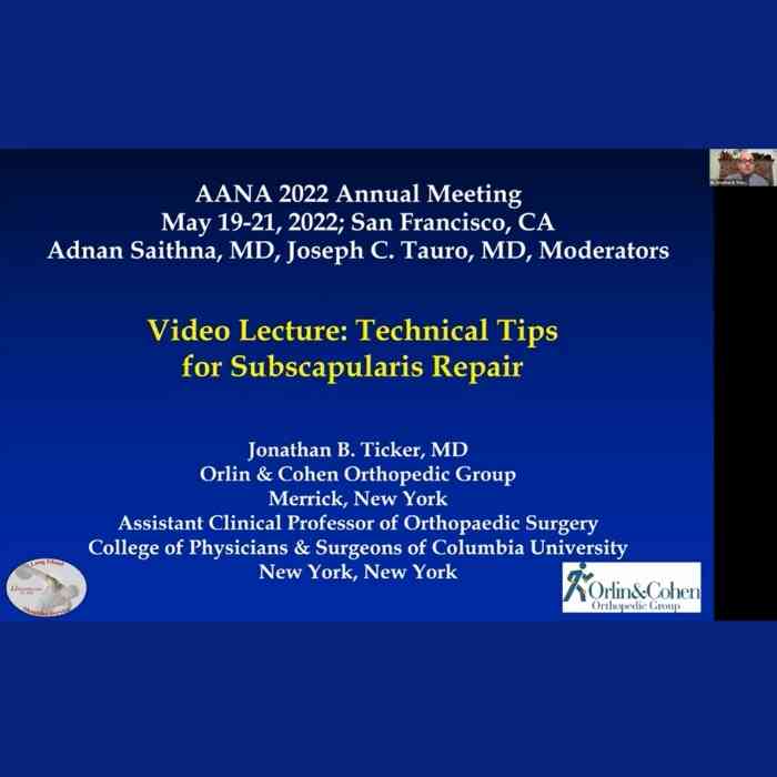 AANA Lecture